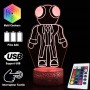 Lampe Rainbow Friends Red Rouge 3D