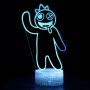 Lampe Rainbow Friends Blue Bleu 3D