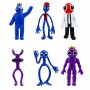 6 Figurines Rainbow Friends : Blue Purple Red