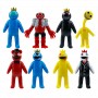 8 Figurines Rainbow Friends : Blue