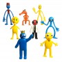 8 Figurines Rainbow Friends Family